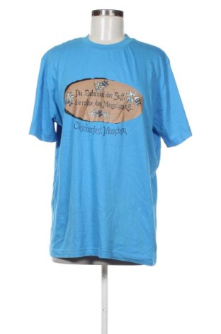 Tricou de femei Unbranded, Mărime L, Culoare Albastru, Preț 52,99 Lei, #137004438