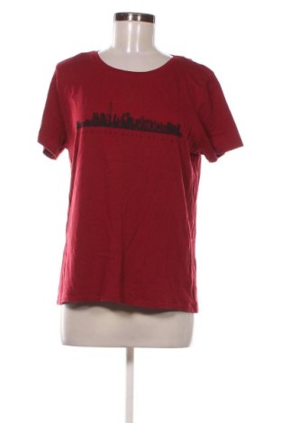Γυναικείο t-shirt Amisu, Μέγεθος XXL, Χρώμα Κόκκινο, Τιμή 9,14 €, #137005901