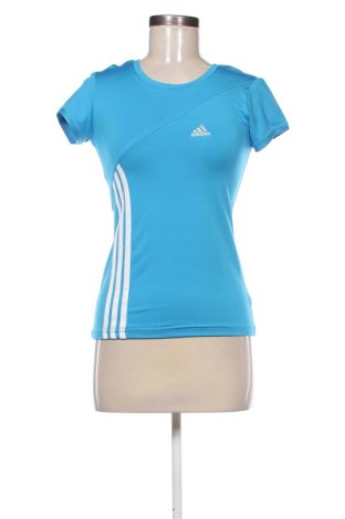 Damen T-Shirt Adidas, Größe M, Farbe Blau, Preis 20,89 €, #137006067