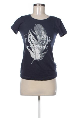Γυναικείο t-shirt Ever.me by Takko Fashion, Μέγεθος XS, Χρώμα Μπλέ, Τιμή 8,76 €, #137006078
