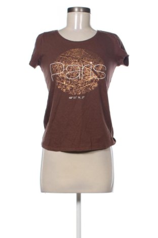 Γυναικείο t-shirt Unbranded, Μέγεθος XS, Χρώμα Καφέ, Τιμή 9,91 €, #137006141