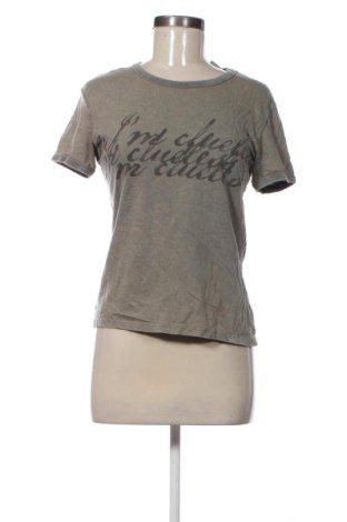 Damen T-Shirt Pull&Bear, Größe M, Farbe Grün, Preis 7,99 €, #137006889