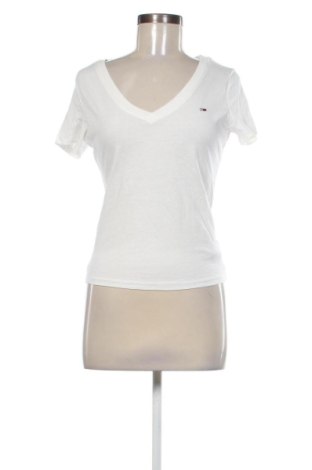 Γυναικείο t-shirt Tommy Jeans, Μέγεθος M, Χρώμα Λευκό, Τιμή 41,99 €, #137008082