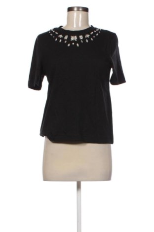Tricou de femei Zara, Mărime M, Culoare Negru, Preț 76,00 Lei, #137020184