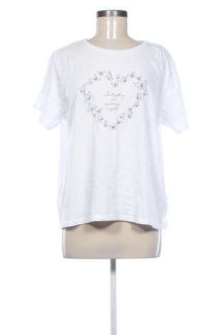 Tricou de femei Sinsay, Mărime XXL, Culoare Alb, Preț 47,24 Lei, #137024397