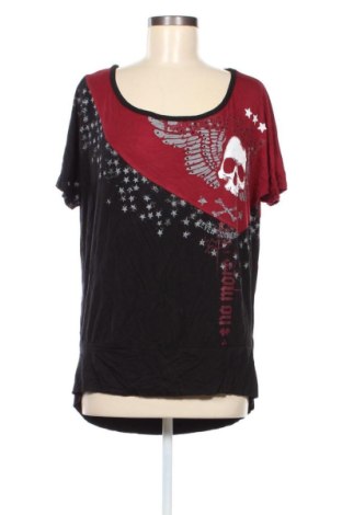 Γυναικείο t-shirt Rock Rebel, Μέγεθος XL, Χρώμα Πολύχρωμο, Τιμή 12,99 €, #137028359