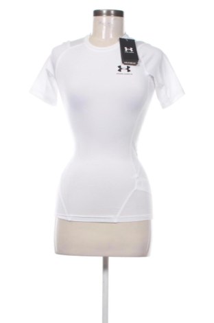 Γυναικείο t-shirt Under Armour, Μέγεθος XS, Χρώμα Λευκό, Τιμή 27,99 €, #137033178