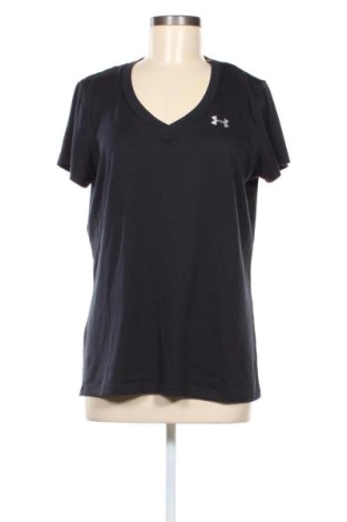 Γυναικείο t-shirt Under Armour, Μέγεθος M, Χρώμα Μαύρο, Τιμή 17,99 €, #137044469