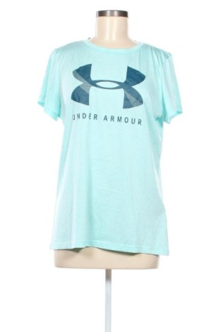 Damski T-shirt Under Armour, Rozmiar L, Kolor Niebieski, Cena 75,99 zł, #137044500
