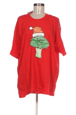 Tricou de femei Fruit Of The Loom, Mărime 3XL, Culoare Roșu, Preț 50,99 Lei, #137052305
