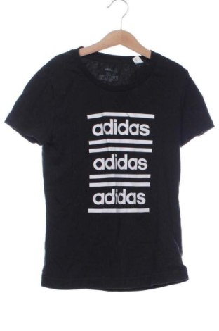 Damski T-shirt Adidas, Rozmiar XS, Kolor Czarny, Cena 62,99 zł, #136635641