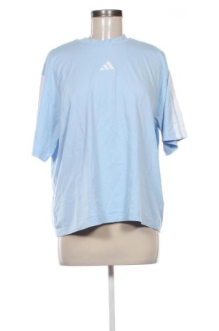 Damen T-Shirt Adidas, Größe XL, Farbe Blau, Preis 20,00 €, #136997939