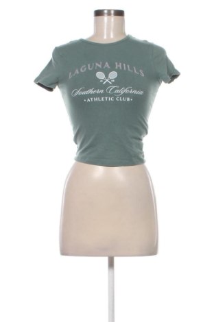 Damen T-Shirt Hollister, Größe XS, Farbe Grün, Preis € 9,00, #137043817