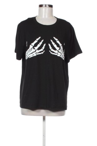 Дамска тениска SHEIN, Размер L, Цвят Черен, Цена 9,20 €, #136970968