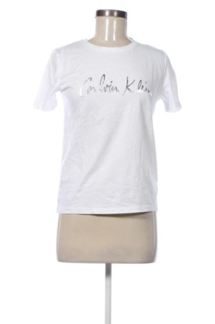 Дамска тениска Calvin Klein, Размер XS, Цвят Бял, Цена 39,88 €, #136973370