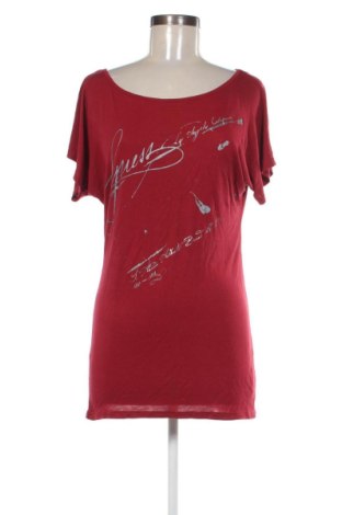 Γυναικείο t-shirt Guess, Μέγεθος S, Χρώμα Κόκκινο, Τιμή 18,96 €, #136976313
