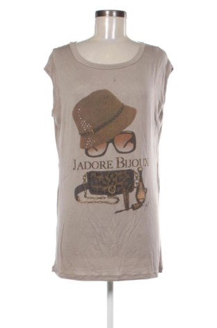 Γυναικείο t-shirt Derpouli, Μέγεθος L, Χρώμα  Μπέζ, Τιμή 13,00 €, #136977872