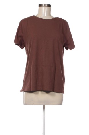 Γυναικείο t-shirt Trendyol, Μέγεθος XL, Χρώμα Καφέ, Τιμή 13,25 €, #136978905
