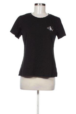 Γυναικείο t-shirt Calvin Klein, Μέγεθος L, Χρώμα Μαύρο, Τιμή 18,99 €, #136980132