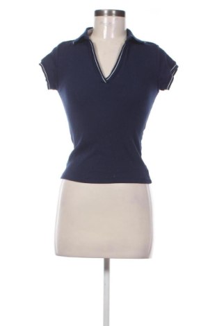 Damen T-Shirt Stradivarius, Größe S, Farbe Blau, Preis € 8,99, #136983189