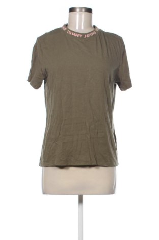 Tricou de femei Tommy Jeans, Mărime M, Culoare Verde, Preț 62,00 Lei, #136993100