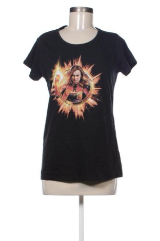 Γυναικείο t-shirt Marvel, Μέγεθος L, Χρώμα Μαύρο, Τιμή 12,38 €, #136996092