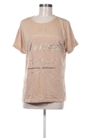 Tricou de femei Unbranded, Mărime L, Culoare Bej, Preț 49,99 Lei, #137003597