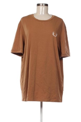 Γυναικείο t-shirt SHEIN, Μέγεθος XXL, Χρώμα Καφέ, Τιμή 10,99 €, #137050666