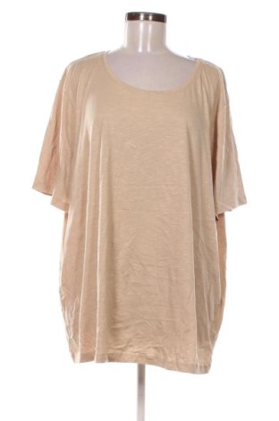 Γυναικείο t-shirt Nkd, Μέγεθος 4XL, Χρώμα  Μπέζ, Τιμή 8,99 €, #137051387