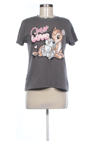 Damen T-Shirt Disney, Größe M, Farbe Grau, Preis 12,00 €, #137054931