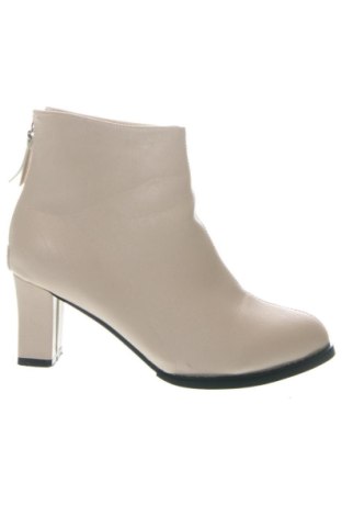 Damen Stiefeletten Unbranded, Größe 38, Farbe Ecru, Preis 29,29 €, #136990299