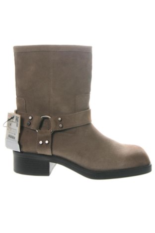 Cizme de damă Zara, Mărime 42, Culoare Bej, Preț 435,67 Lei, #136827237