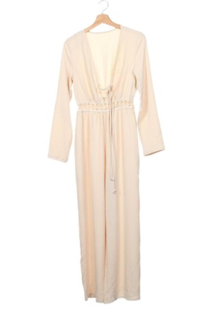 Salopetă lungă de damă Unbranded, Mărime XS, Culoare Ecru, Preț 106,99 Lei, #136918778