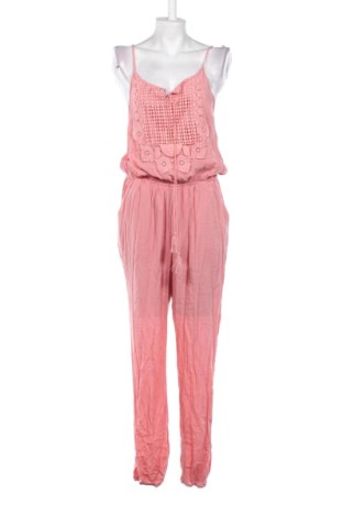 Salopetă lungă de damă Unbranded, Mărime M, Culoare Roz, Preț 115,99 Lei, #136924354