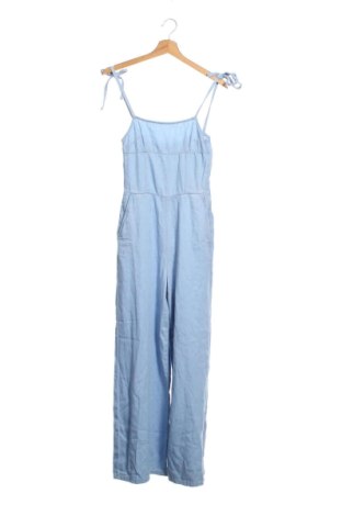Dámský dlouhý overal Bershka, Velikost XS, Barva Modrá, Cena  999,00 Kč, #136944439