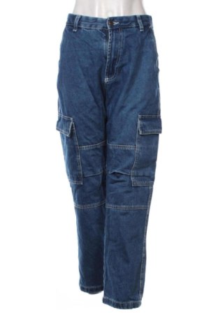 Дамски дънки Pull&Bear, Размер XL, Цвят Син, Цена 17,89 €, #136927304