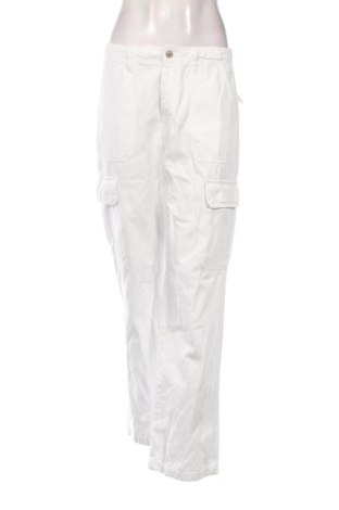 Blugi de femei Zara, Mărime M, Culoare Alb, Preț 60,47 Lei, #136938408