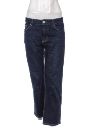 Blugi de femei Zara, Mărime L, Culoare Albastru, Preț 66,99 Lei, #136942004