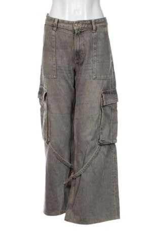 Blugi de femei Zara, Mărime XL, Culoare Gri, Preț 88,00 Lei, #136945236