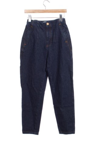 Дамски дънки Zara, Размер XS, Цвят Син, Цена 14,00 €, #136950919