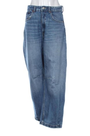 Damskie jeansy Zara, Rozmiar S, Kolor Niebieski, Cena 112,21 zł, #136959283