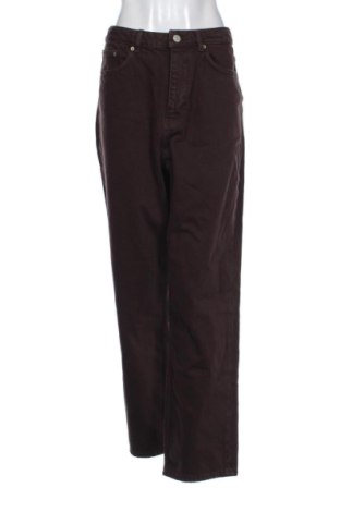 Damskie jeansy Zara, Rozmiar L, Kolor Brązowy, Cena 80,44 zł, #136959461