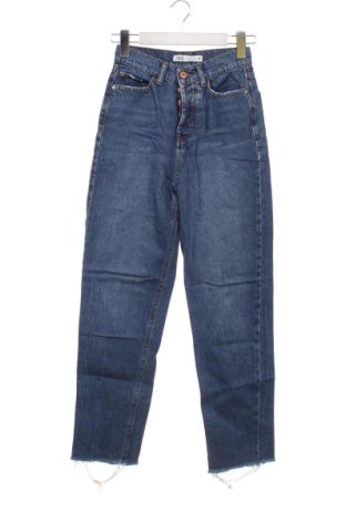 Dámske džínsy  Zara, Veľkosť XXS, Farba Modrá, Cena  17,00 €, #136966088
