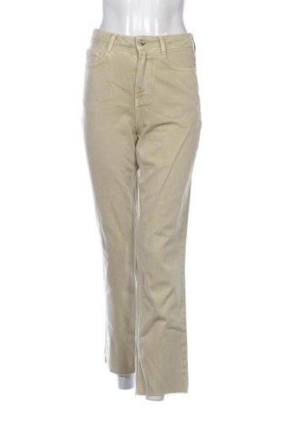 Blugi de femei Zara, Mărime S, Culoare Bej, Preț 173,22 Lei, #136967679