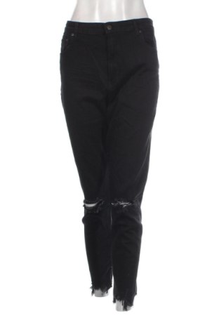 Blugi de femei Bershka, Mărime XL, Culoare Negru, Preț 84,99 Lei, #136971660