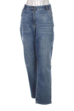 Damskie jeansy Ulla Popken, Rozmiar 3XL, Kolor Niebieski, Cena 80,44 zł, #136972507