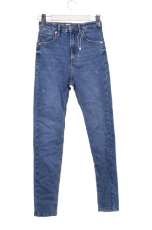 Dámske džínsy  Bershka, Veľkosť XXS, Farba Modrá, Cena  16,95 €, #136987297