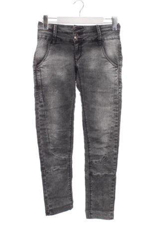 Blugi de femei Zara, Mărime S, Culoare Gri, Preț 116,55 Lei, #136992410