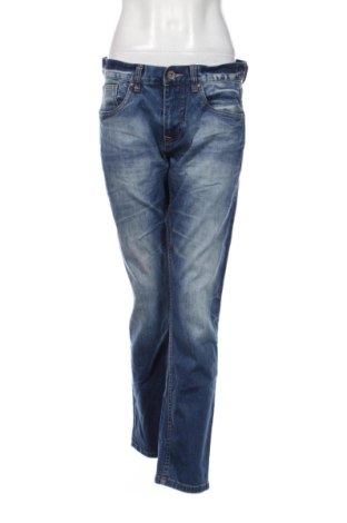 Damen Jeans Savvy Denim, Größe L, Farbe Blau, Preis 16,99 €, #136992917
