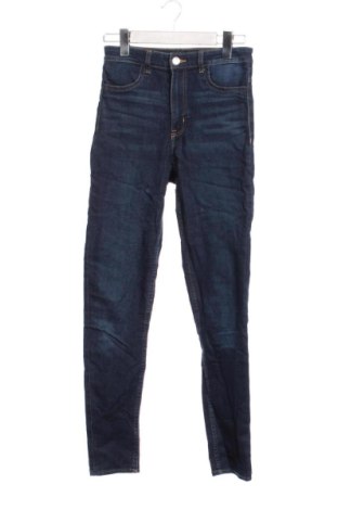 Dámske džínsy  H&M, Veľkosť XS, Farba Modrá, Cena  11,95 €, #136996480